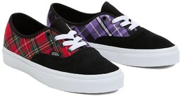buty VANS - Authentic Rave Plaid Red Multi