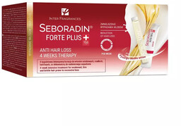 Seboradin Forte Plus ampułki, 24 sztuki + serum,