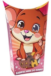 MARIOINEX Klocki elastyczne Mini Waffle Pocket Pets Myszka