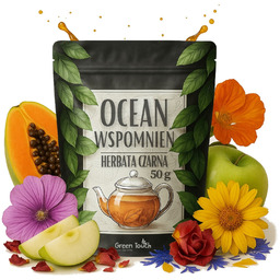 Ocean wspomnień 50 g - herbata czarna papaja