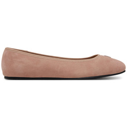 Baleriny Tommy Hilfiger Th Hardware Suede Ballerina FW0FW08655