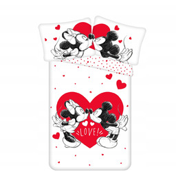 Disney Mickey&Minnie Love 1032 Pościel 140x200cm
