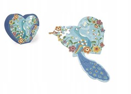 Puzzle 40 konturowe Serce
