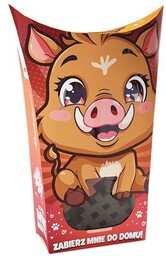 MARIOINEX Klocki elastyczne Mini Waffle Pocket Pets Dzik