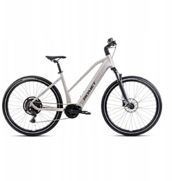 Rower Elektryczny Romet E-Orkan D 2.0 (2024) Srebrny,