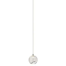 Lampa Wisząca Lucande, Hayley, transparentny, salon, szkło, nowoczesny