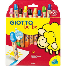GIOTTO be-bè 4697 00 kredek Jumbo, 12 sztuk
