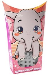 MARIOINEX Klocki elastyczne Mini Waffle Pocket Pets Słonik