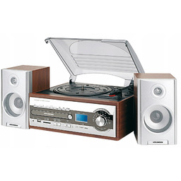 Gramofon Wieża Audio W Stylu Retro Radio Rip