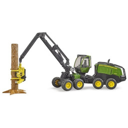 Bruder, Harwester John Deere 1270G z konarem drzewa,