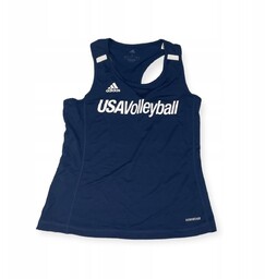 Koszulka bokserka damska USA Adidas VOLLEYBALL S