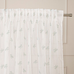 Markizeta RIBBON Firana gotowa na woalu w diamentowe