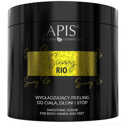 Apis Sunny Rio, wygładzający peeling do ciała, dłoni