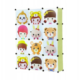 Szafa Modułowa Regał Garderoba Dla Dzieci Na Zabawki