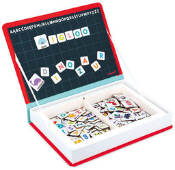 Magnetyczna układanka Polski Alfabet Magnetibook J02593-Janod, układanki