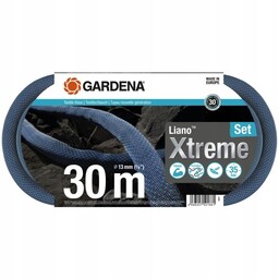Gardena Wąż tekstylny Liano Xtreme 30m zestaw 18477