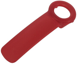 Otwieracz do słoików Brix JarKey, Transparent Red ABS