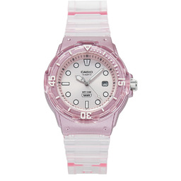Zegarek Casio Lady Translucent LRW-200HS-4EVEF Różowy