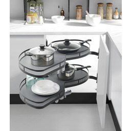 Kosz Cargo Nerka Lewa 400 mm Cichy Domyk