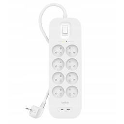 Listwa przeciwprzepięciowa Belkin 2 m 8 gniazd