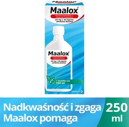 Maalox Lek na zgagę i niestrawność w postaci