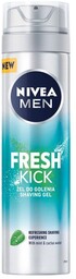 Nivea Men Fresh Kick 200ml żel do golenia