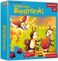 Kolorowe biedronki, gra planszowa, Egmont