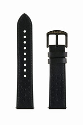 Pasek uniwersalny Garett skórzany czarny 22 mm V