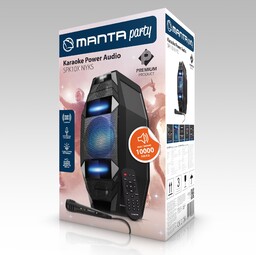 Głośnik Manta SPK10X Nyks Czarny