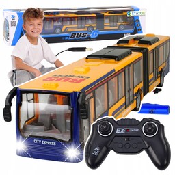 Autobus Zdalnie Sterowany Samochód Pilot Rc Zabawka Led