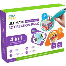 MYFIRST Zestaw edukacyjny 3dPen Make Creator Kit PCL,