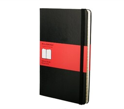 Adresownik Moleskine L (13x21cm) czarny, twarda oprawa, 240