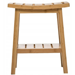 Łazienkowy stołek Bambus siedzisko do toaletki Eco