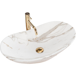 Rea Umywalka nablatowa Rea Royal Lava Mat