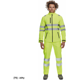 MURCIA HV - kurtka softshellowa - pomarańczowy 2XL