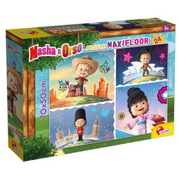LISCIANI Puzzle Masza i Niedźwiedź 304-86085 (24 elementy)