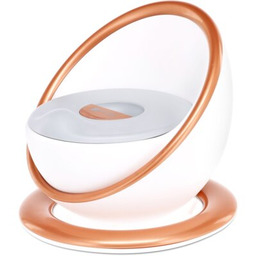 SUN BABY Nocnik Glamour B13.009.0.1 Biało-złoty