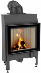 Kominek powietrzny stalowy KRATKI NADIA 10 kW Ø