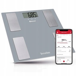 Waga Łazienkowa Terraillon Regular Fit z analizą składu