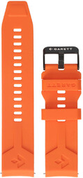 Pasek uniwersalny Garett silikonowy pomarańczowy 22 mm V