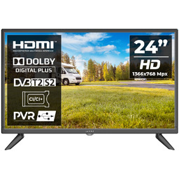 Telewizor Kiano Slim TV 24'' travel DVB-T2 LED