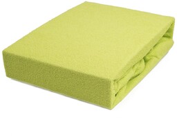 Darymex Prześcieradło Frotte ze ściągaczem Basic Limonkowe Ostatnie