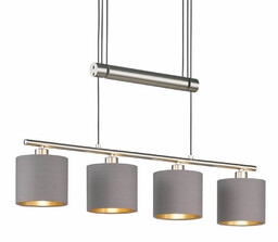 Trio Lampa abażurowa wisząca Garda 305400441 nad stół