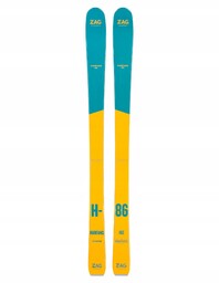 Narty skiturowe damskie Zag H-86 yellow/green 162 cm