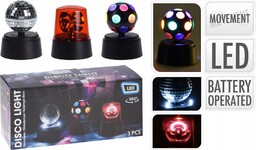 Kule Disco Led Dyskotekowy Reflektor Na Impreze