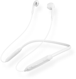Dudao Magnetic Suction douszne bezprzewodowe słuchawki Bluetooth biały
