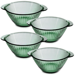 Miski bulionówki szklane zielone VERDE 450 ml 4