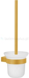 ARMATURA KRAKÓW 864-031-31 SZCZOTKA TOALETOWA, ZłOTO SZCZOTKOWANE PVD