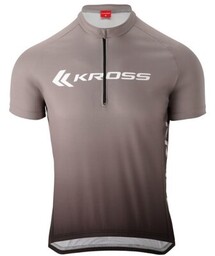 KROSS Koszulka rowerowa Sport Jersey (rozmiar S) Szaro-czarny