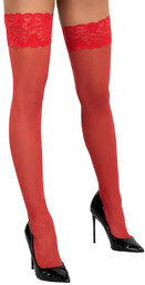 Cottelli Hold-up Stockings with 9cm Lace Trim 2520664